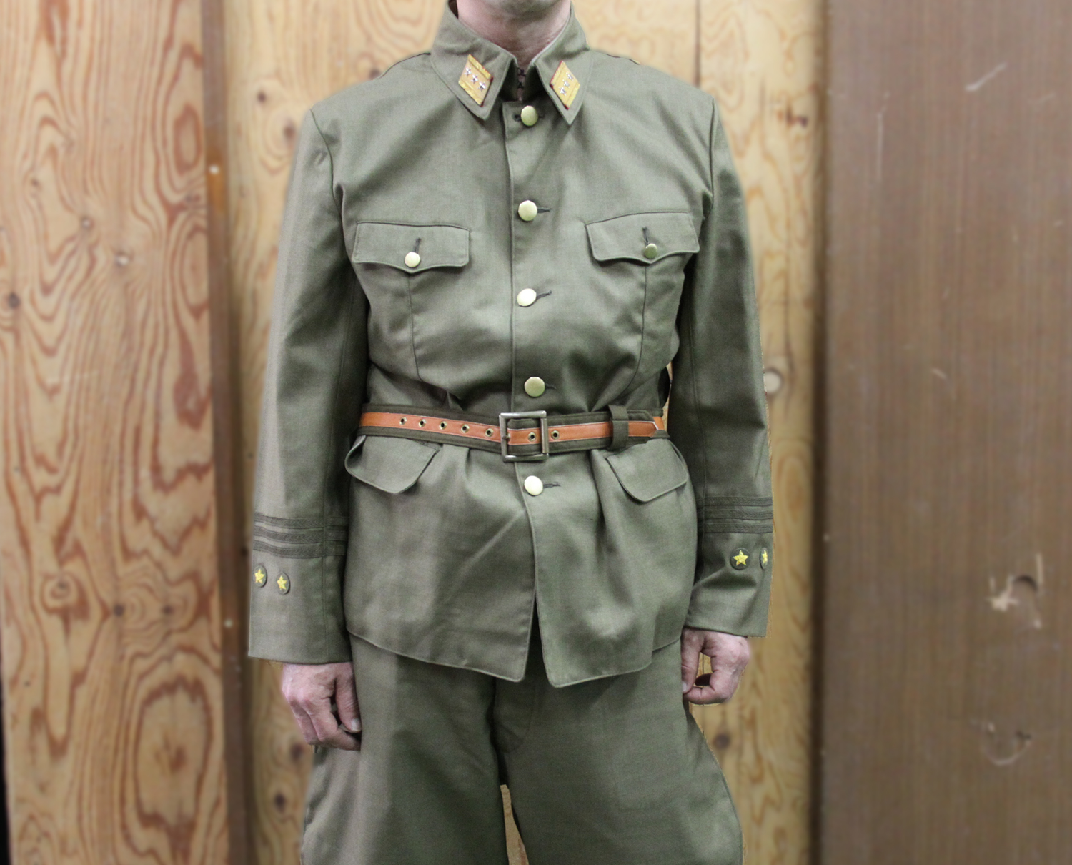 日本陸軍 九八式軍衣 レプリカ 将校用 日本陸軍 九八式軍