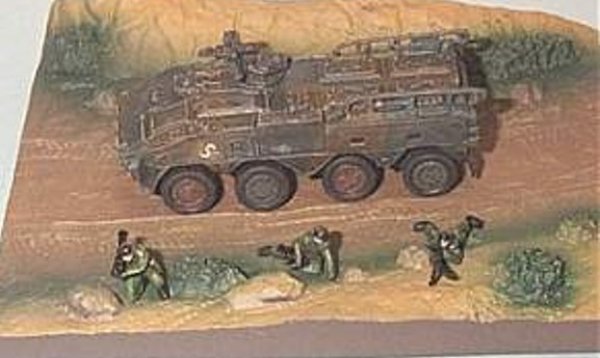 コナミ 1/144陸上自衛隊装備大全第弐弾 03 96式装輪装甲車 戦車・装輪