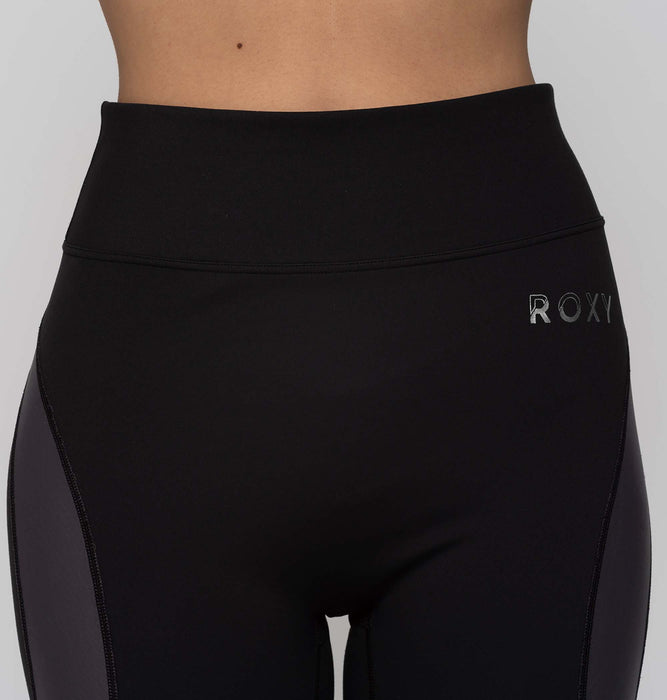 OUTLET】Roxy 水陸両用 速乾 UVカット ハイウエストレギンス JUMP HIGH