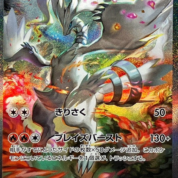 ARS鑑定 10+ レシラムex SAR ポケカ 鑑定書付 ホワイトフレア ポケカ