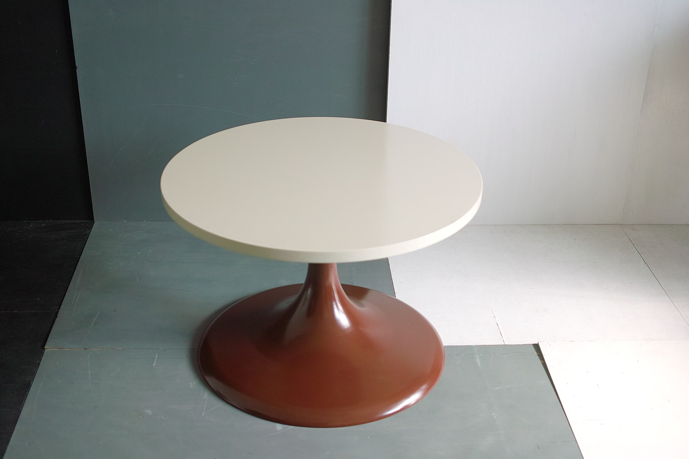 スペースエイジ ガラストップテーブル スペースエイジ ガラストップ