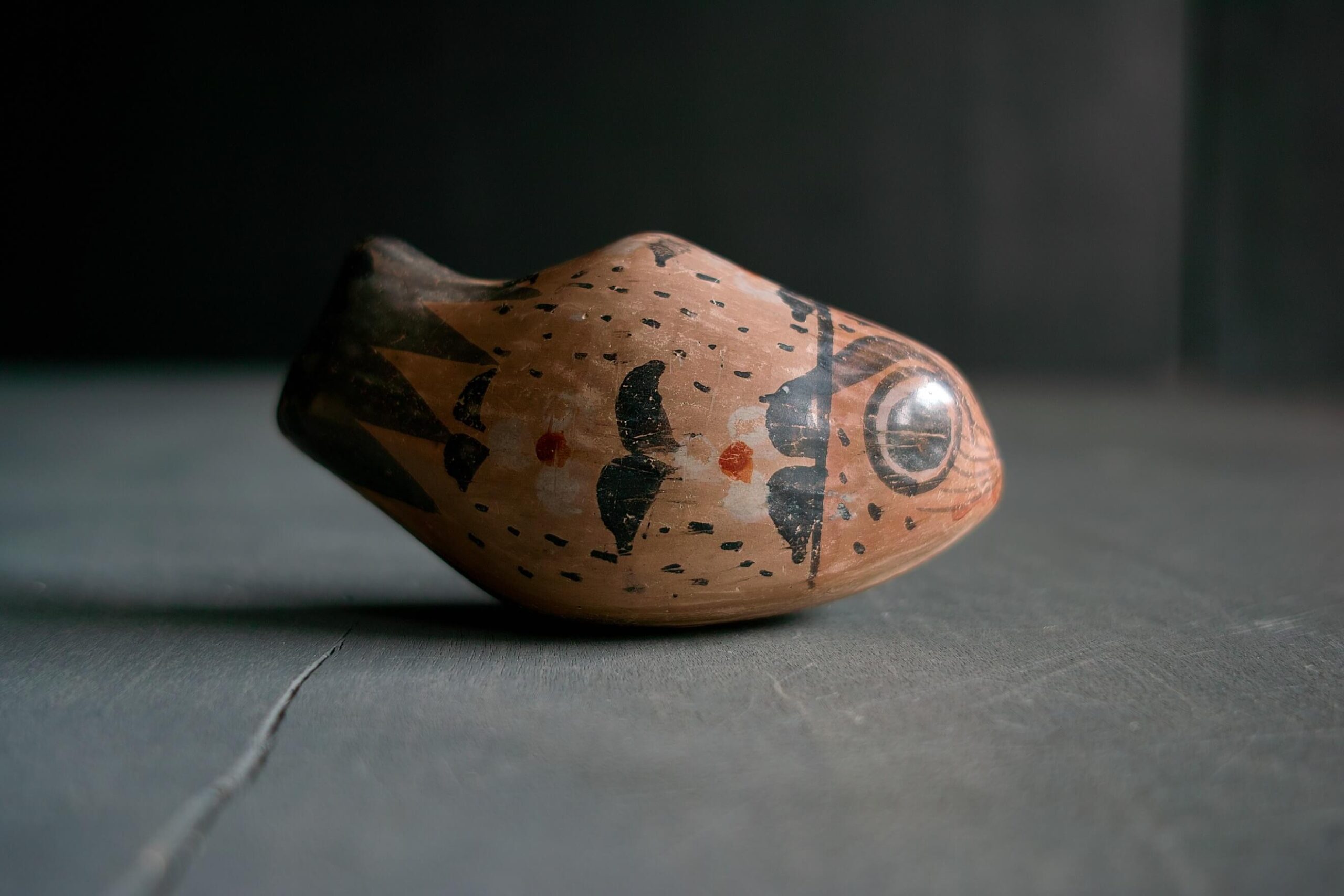 No.8849/8850/8851「メキシコの民芸：トナラ焼き / さかな3種」SOLD