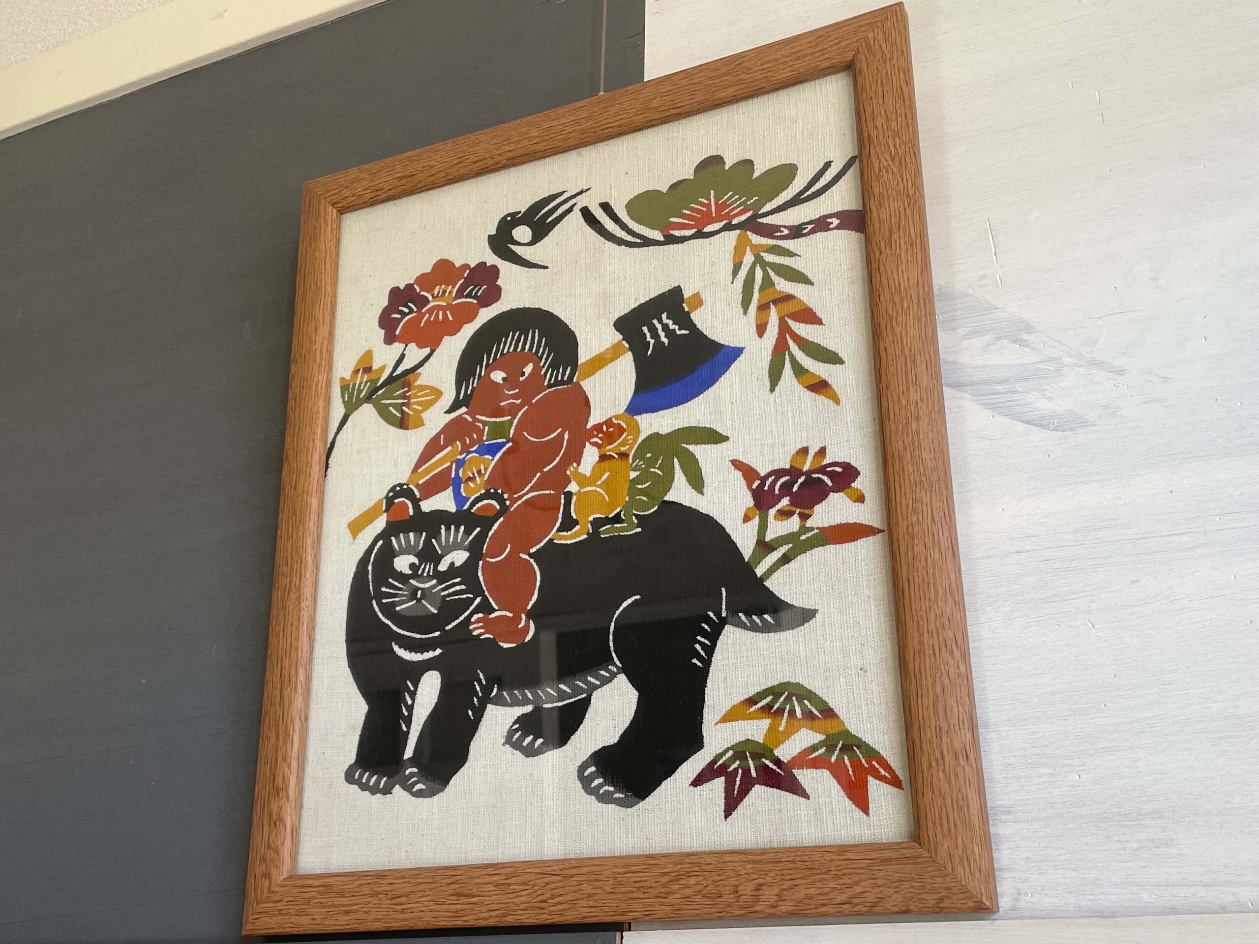 柚木沙弥郎 型染絵 弦三重奏 柚木沙弥郎 型染絵 弦三重奏