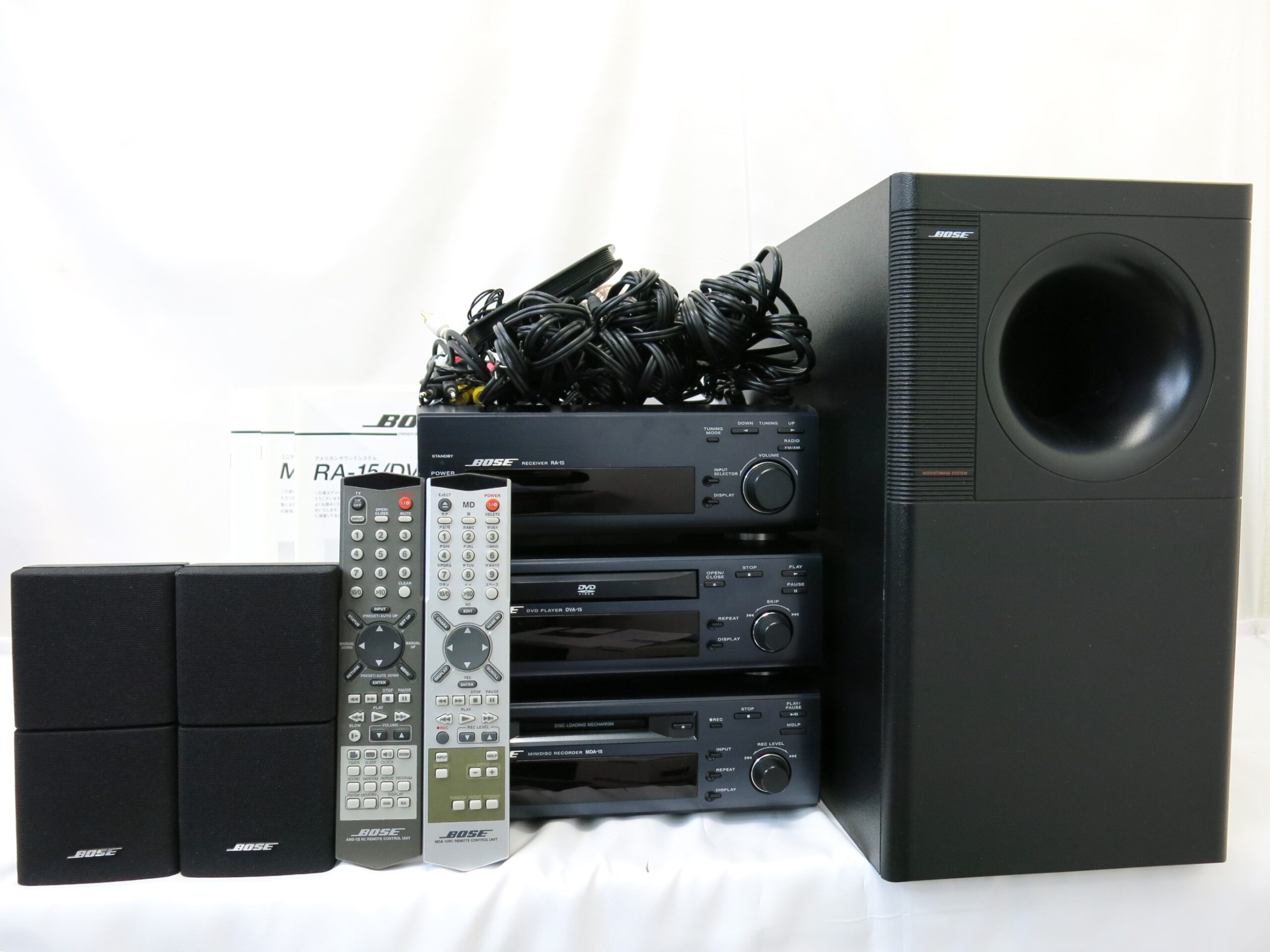 BOSE ステレオレシーバー RA-8 アメリカンサウンドシステム AMS-1