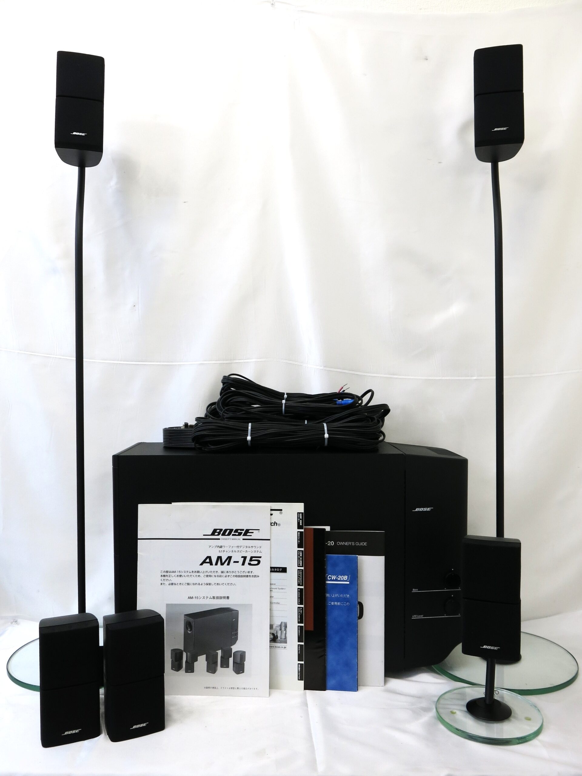 BOSE サテライトスピーカー ダブルキューブ型 5個 キューブスピーカー