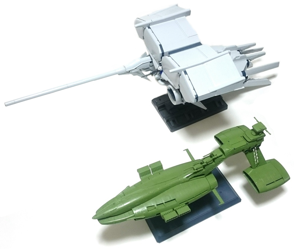 バンダイ 1/400 ムサイ レビュー