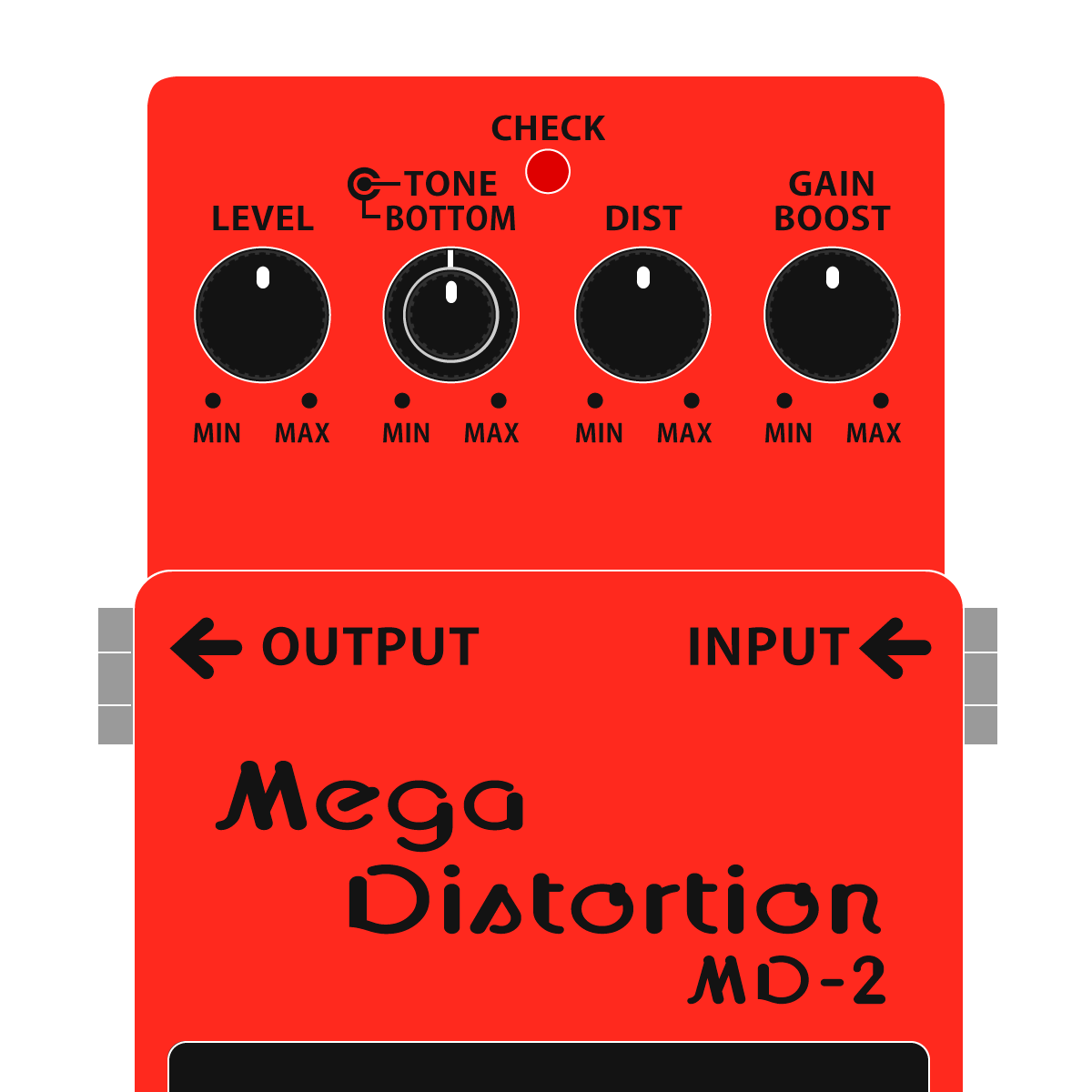 MD-2 Mega Distortion（メガディストーション） │ BOSSマニア共和国