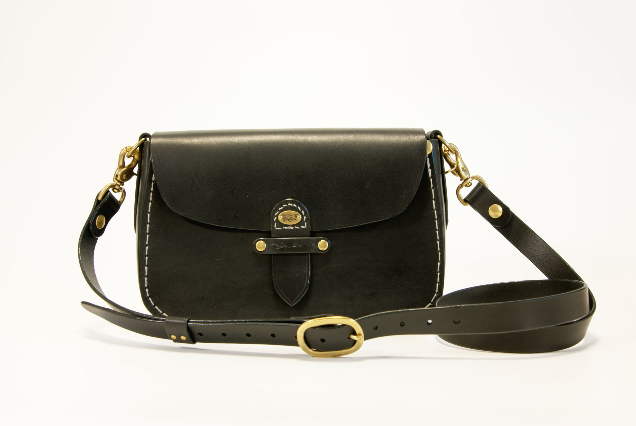 DIANA レザーバッグ 真鍮パーツ イタリアンレザー手縫い仕上げ