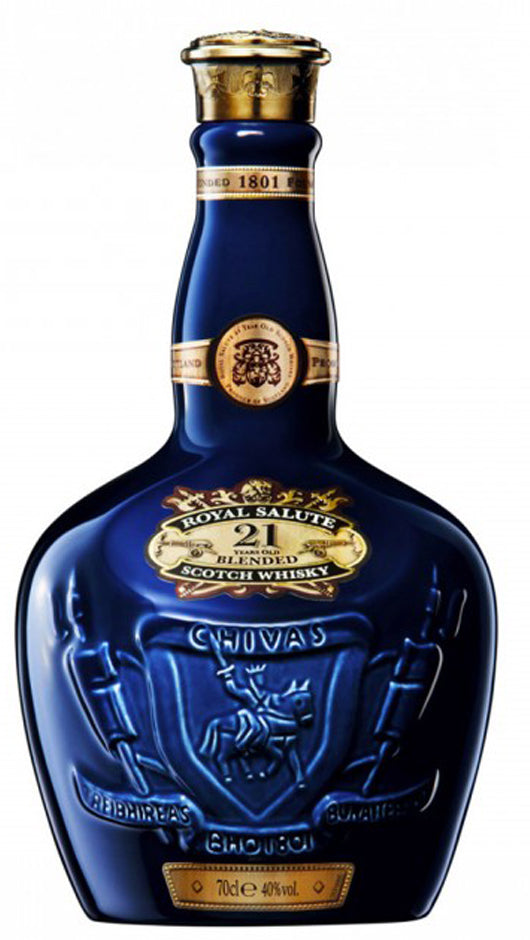 Whisky 21 Anni Royal Salute – Chivas Regal – Bottle of Italy