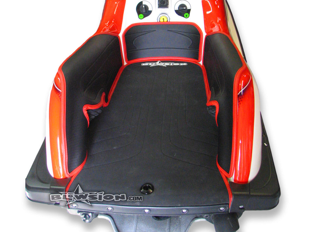 Mat Kit - Stitched - Kicker Footwells - Kawasaki SXR 800 – Blowsion