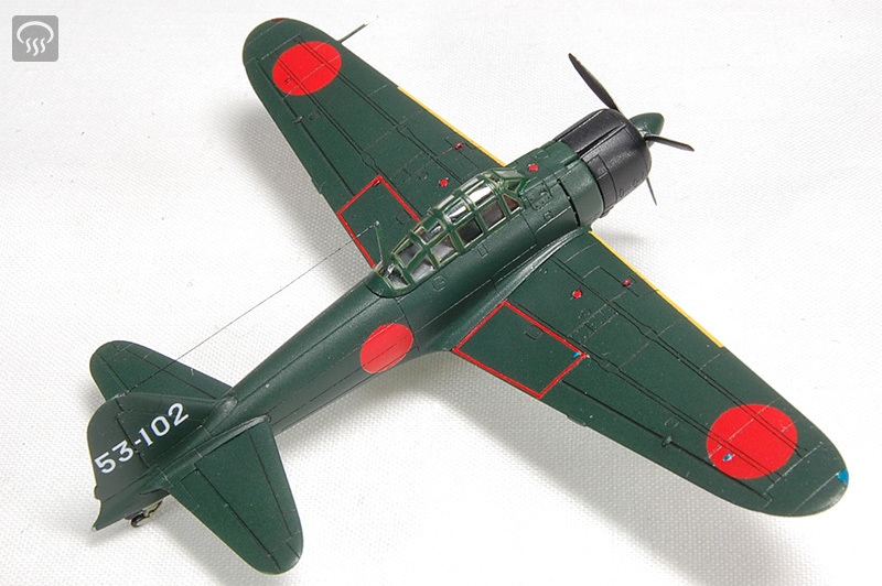 完成品】タミヤ 1/48 零戦21型 岩本飛曹長搭乗機 完成品】タミヤ 1/48