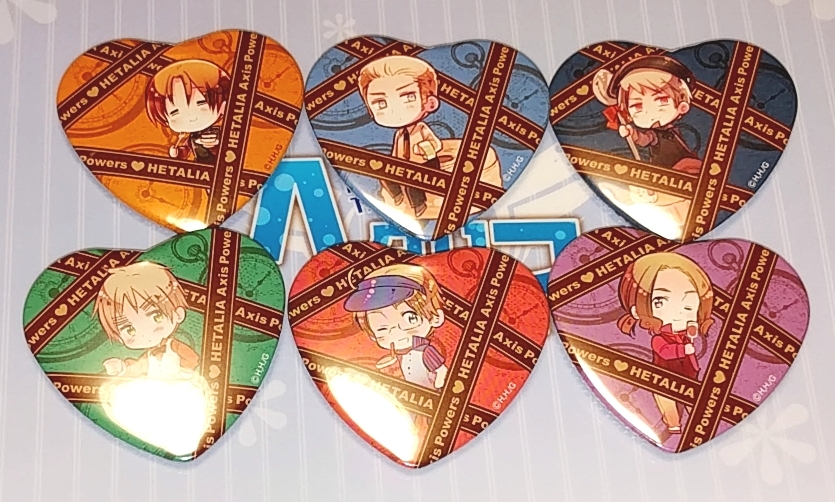 ヘタリア 人気 ロシア 缶バッジセット ヘタリア ロシア 缶バッジセット