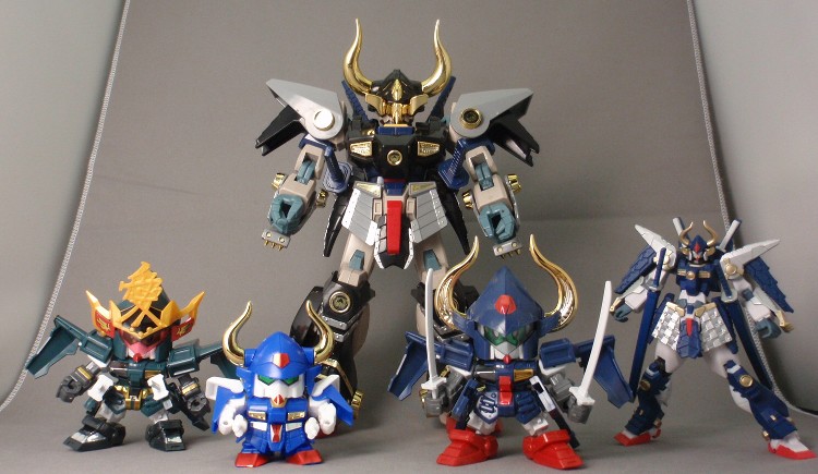 リアルタイプ ガンダムクロス 武者頑駄無 摩亜屈 マークII BANDAI