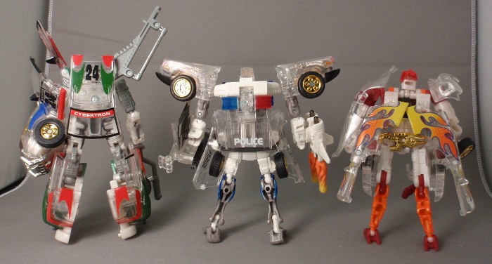 S(スーパー)カーロボ3兄弟・クリアーバージョン/「トランスフォーマー