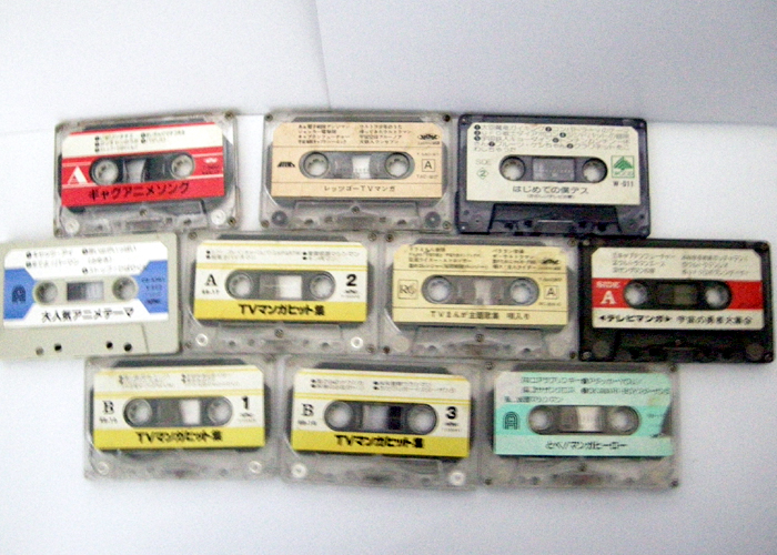 アニメ、特撮、キッズ系カセットテープまとめ アニメ、特撮、キッズ系