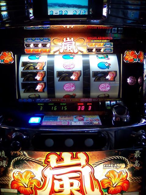 NET 4号機 沖縄サイコー嵐 超美品 オートプレイ可 データカウンター