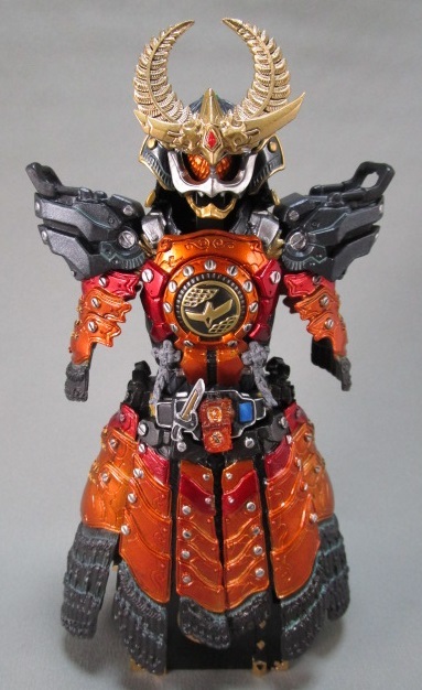 玩具レビュー S.I.C. 仮面ライダー鎧武 カチドキアームズ - 金の