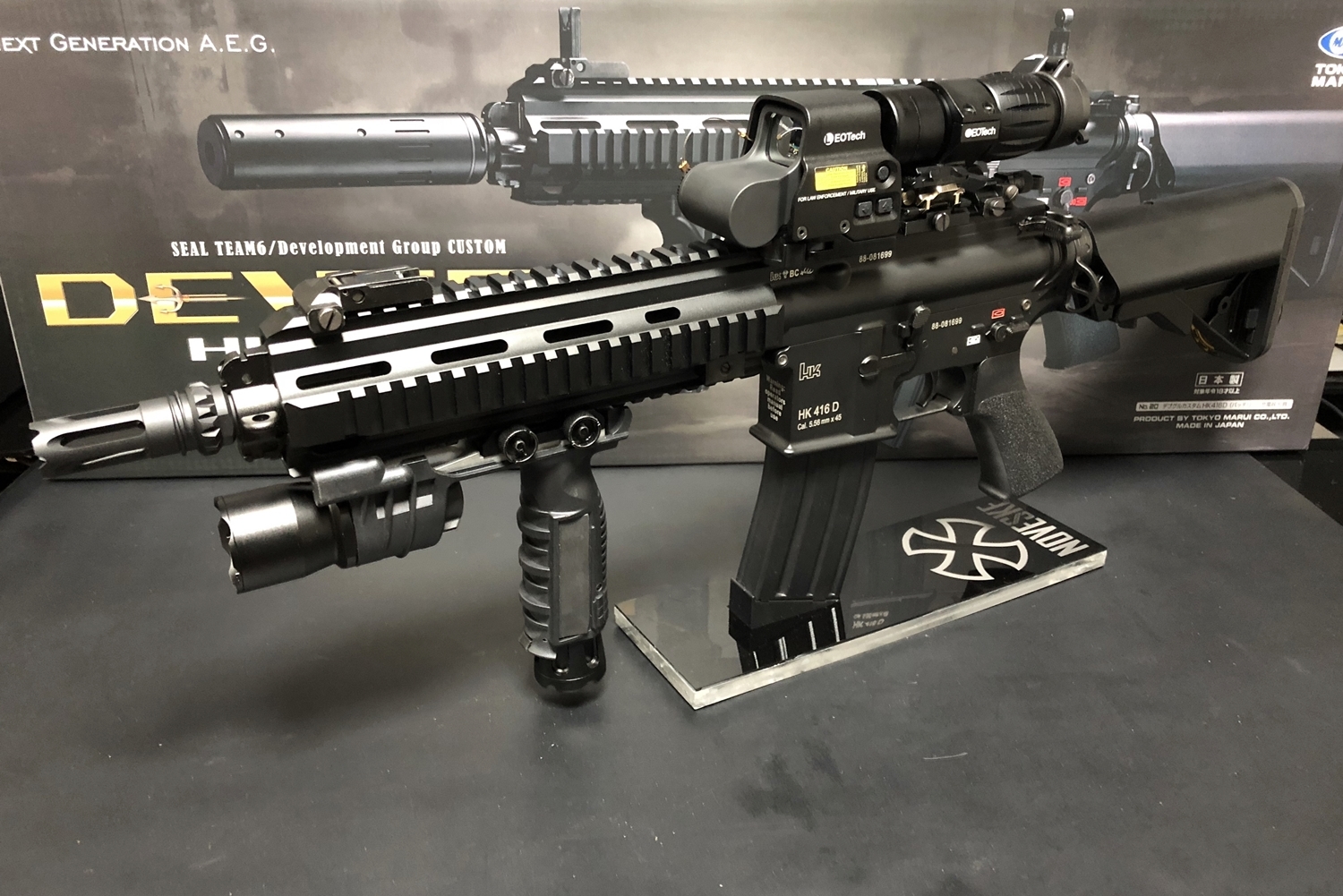 東京マルイ 次世代 HK416D デブグル SWATホンドー風 DEVGRUカスタム