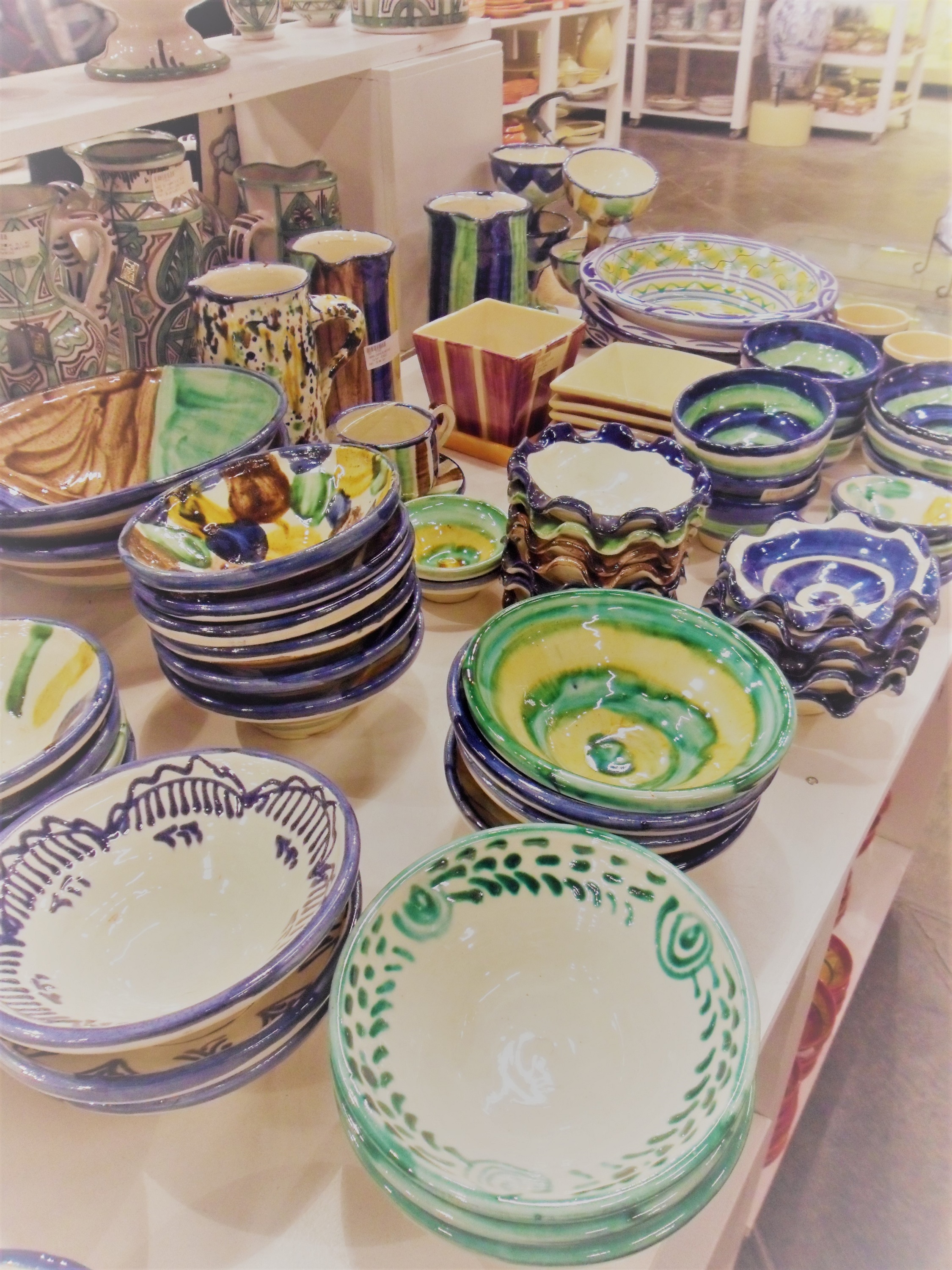 スペイン陶器の店 - 2011年1月バルセロナ・1週間