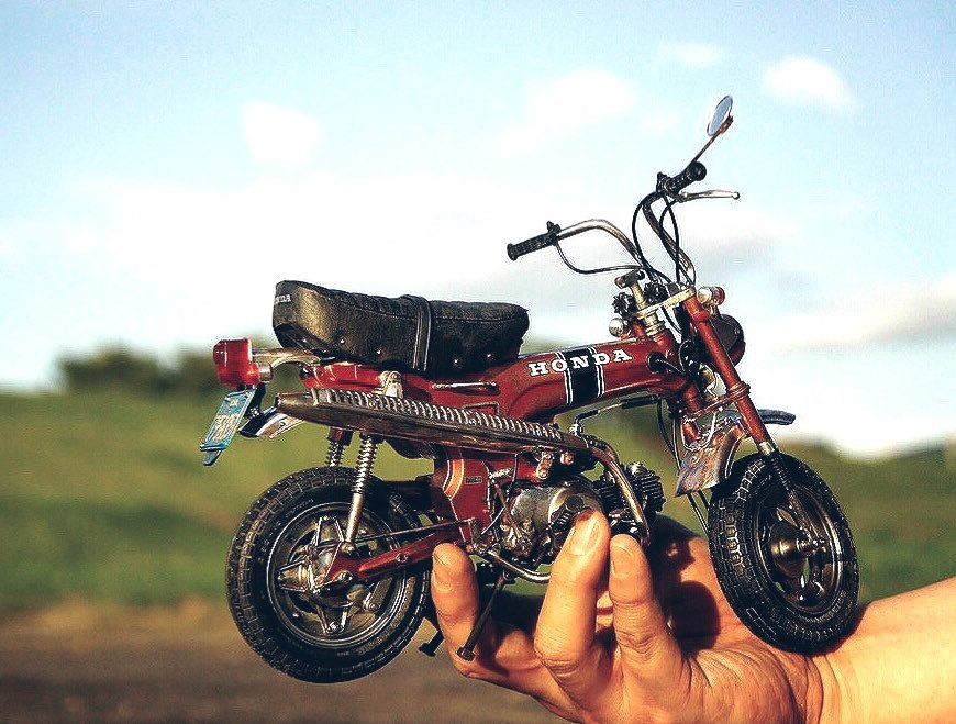 タミヤ 1⁄6 オートバイシリーズ ダックス Honda ST70 | タミヤ