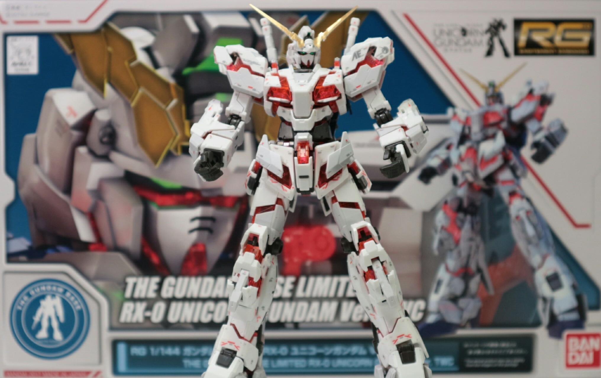 RG 1/144 ガンダムベース限定ユニコーンガンダムVer.TWCのご紹介