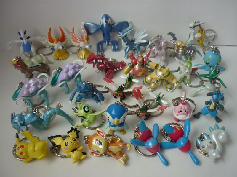 ポケモンフィギュアセット 約100体 キーホルダー付き ぽけもん☆かふぇ