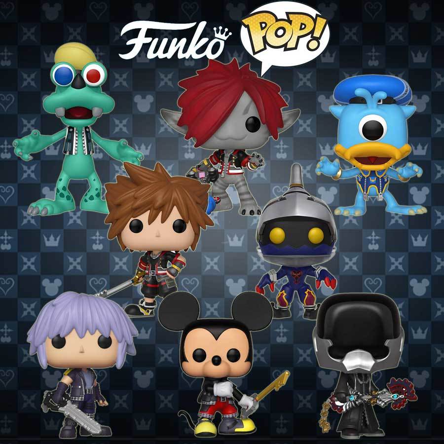 ファンコ社のPOP!シリーズに キングダムハーツ3が仲間入り!!! 8種入荷