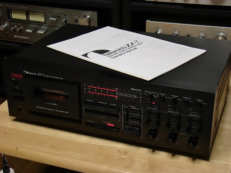 Nakamichi ZX-7 カセットデッキ レコーダー プレーヤー ジャンク品