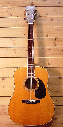 Three S A007 アコースティック￼エレアコ、ヴィンテージ Three S A007