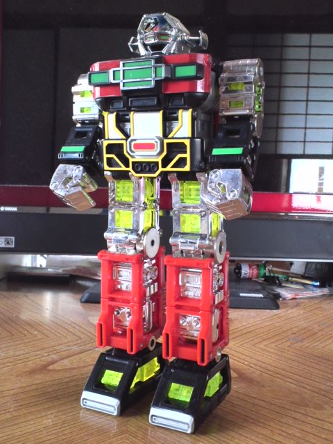 美品 バンダイ 超電送ロボ ビデオ戦士 DXレザリオン GC-17 ビデオ戦士