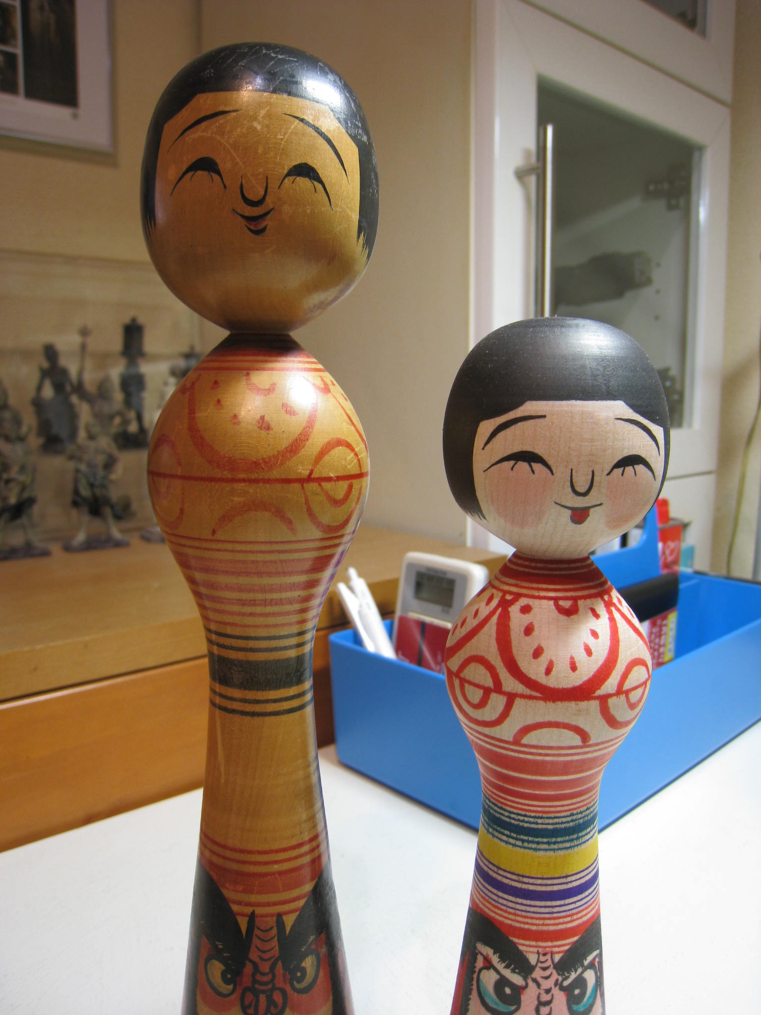 伝統こけし 津軽系 奥瀬恵介 作品（23.5cm）