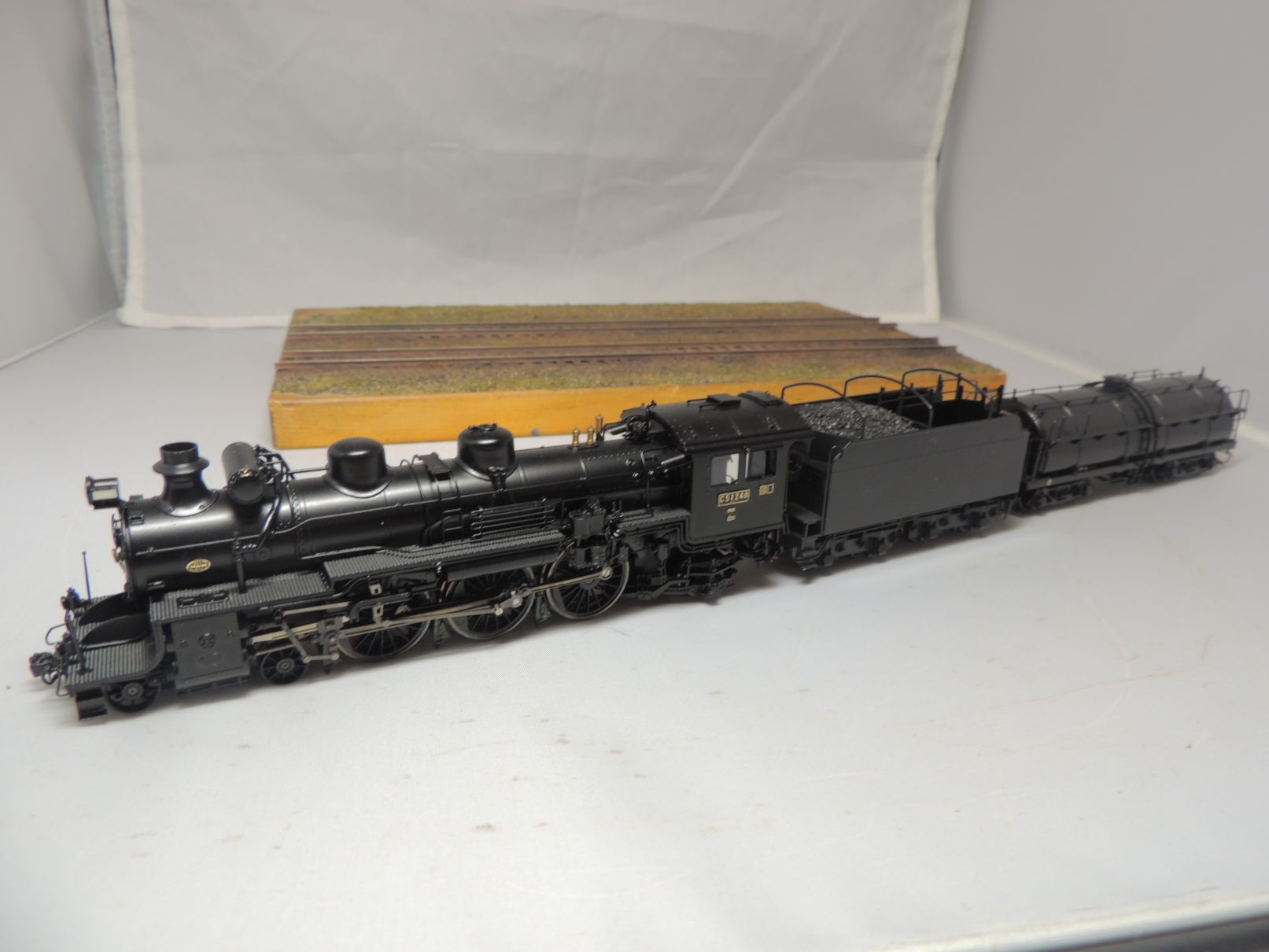 天賞堂製品 燕 牽引C-51 171 蒸気機関車+水槽車ミキ20 天賞堂 国鉄 C51