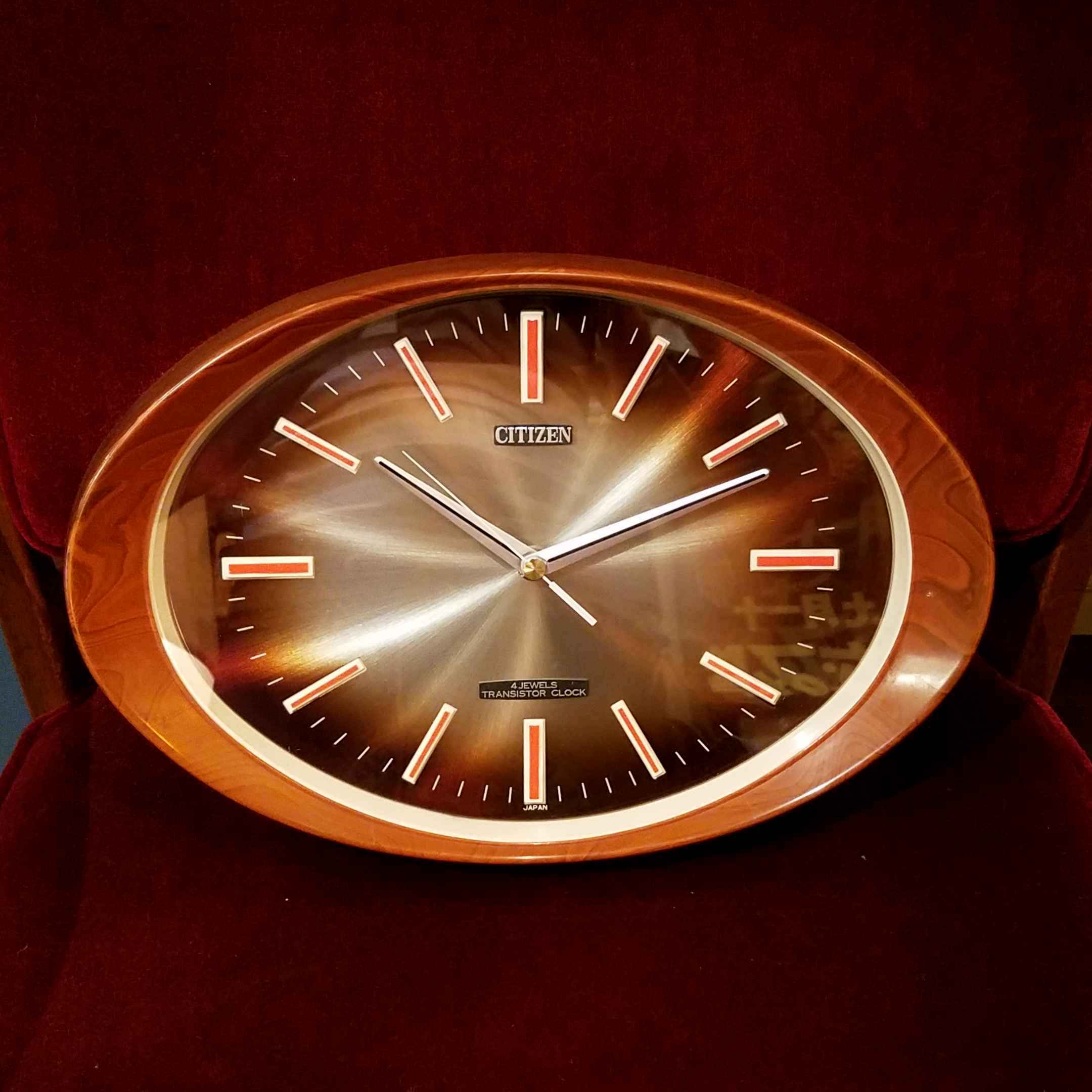 VFDクロック スペースエイジ ミッドセンチュリー ブリオンベガ 時計