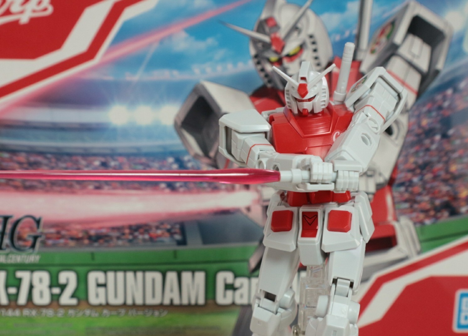 HGUC 1/144 RX-78-2ガンダム カープバージョンのご紹介！ - 先人に続け