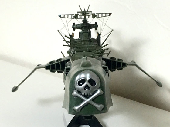 ANIMEX 613 未組 バンダイ 1/1000 キャプテンハーロック号 「わが青春