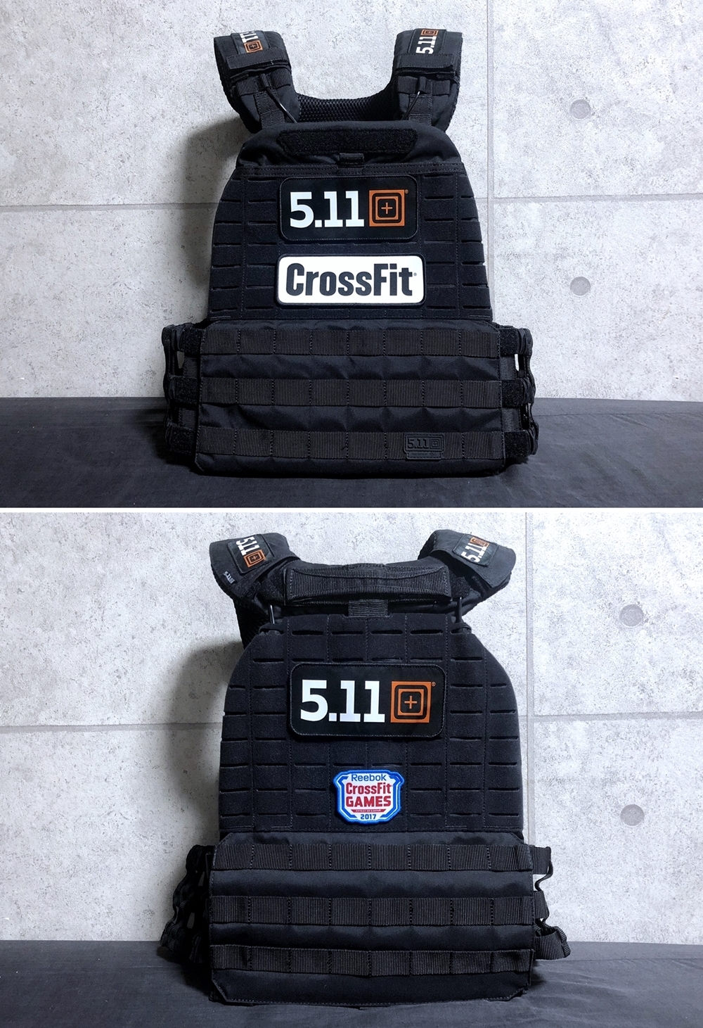 ブラック トレーニング プレートキャリア 5.11 ブラック トレーニング