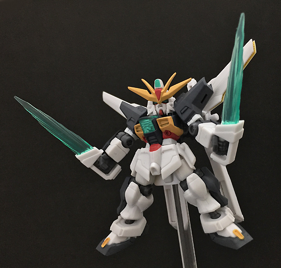 1440 モビルスーツアンサンブル EX07 ガンダムDX＆Gファルコンセット