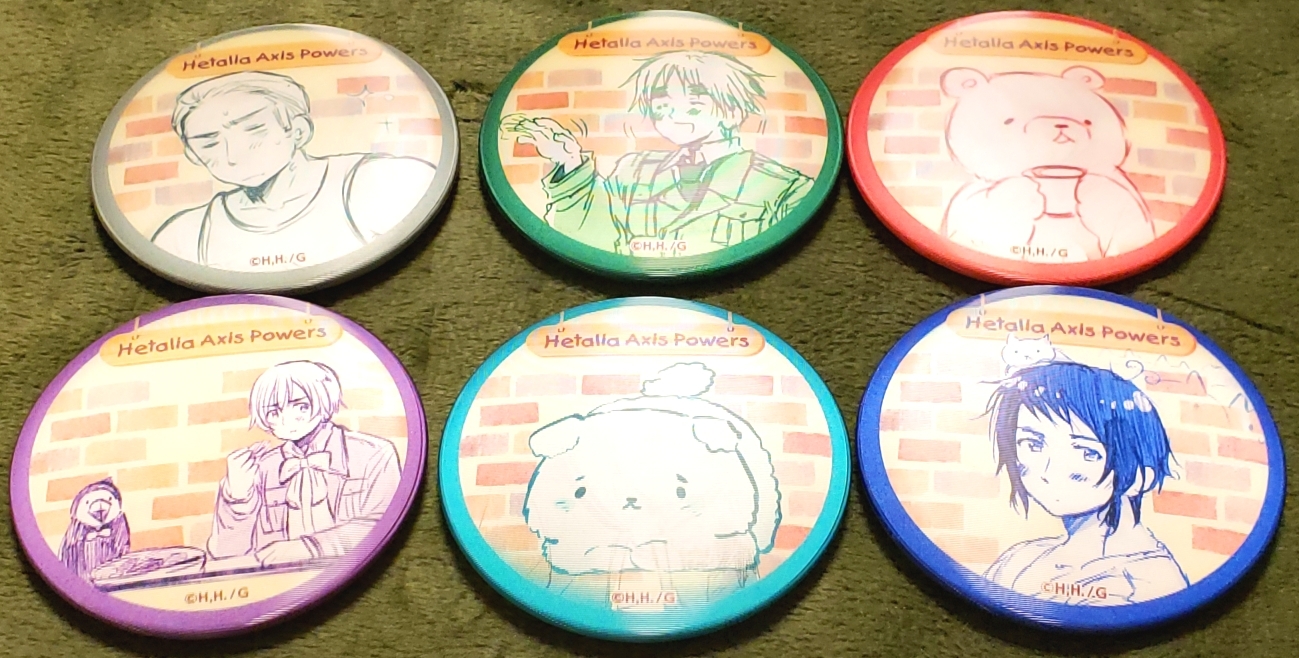 ヘタリア チェンジング缶バッジ イギリス ヘタリア Axis Powers