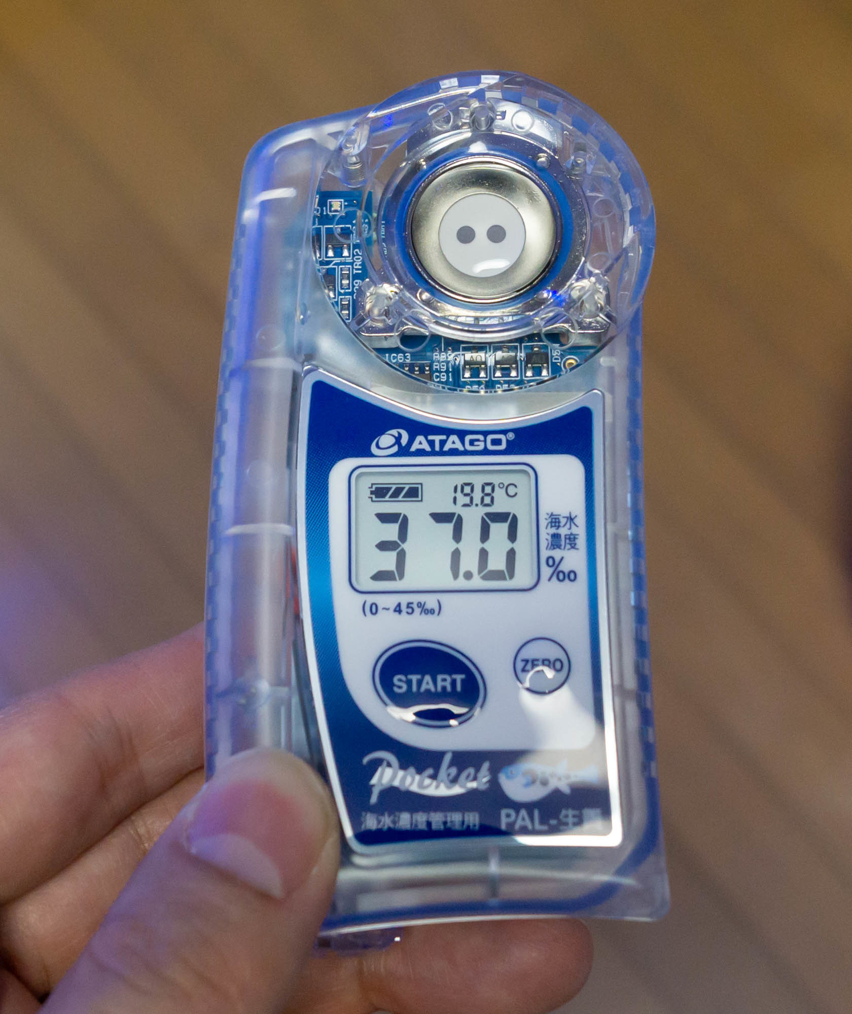 ポケット海水濃度計 ATAGO PAL-生簀を購入しました | ZEO水槽日記