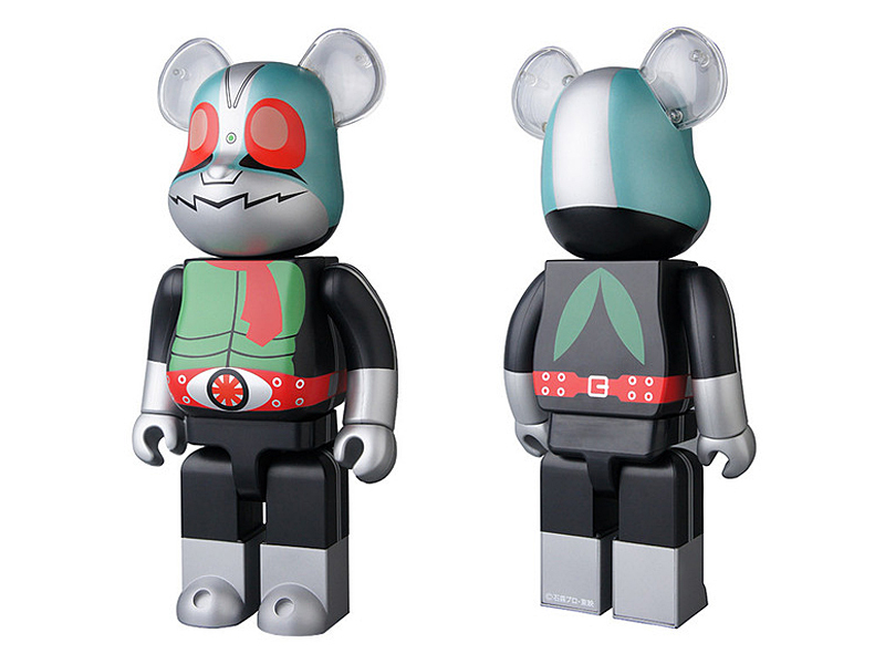 1月12日発売 BE@RBRICK 仮面ライダー 新1号 100% & 400% セット