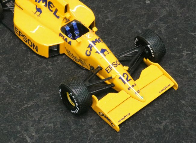 当時モノ Wave 1/24 キャメル・ロータス 101 ジャッド 中嶋4位仕様