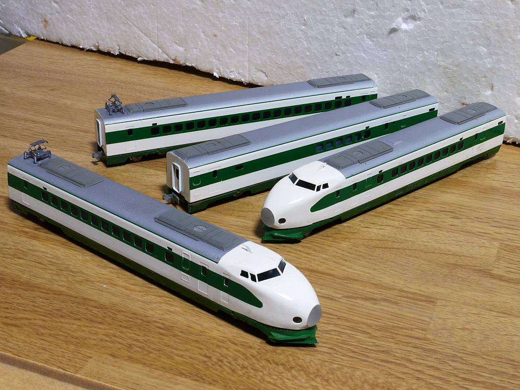 エンドウ200系新幹線入線 - サマンサのおもちゃ箱-2ndMIX