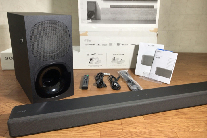 ☆SONYソニー サウンドバー HT-G700 3.1ch Bluetooth対応 DolbyAtmos