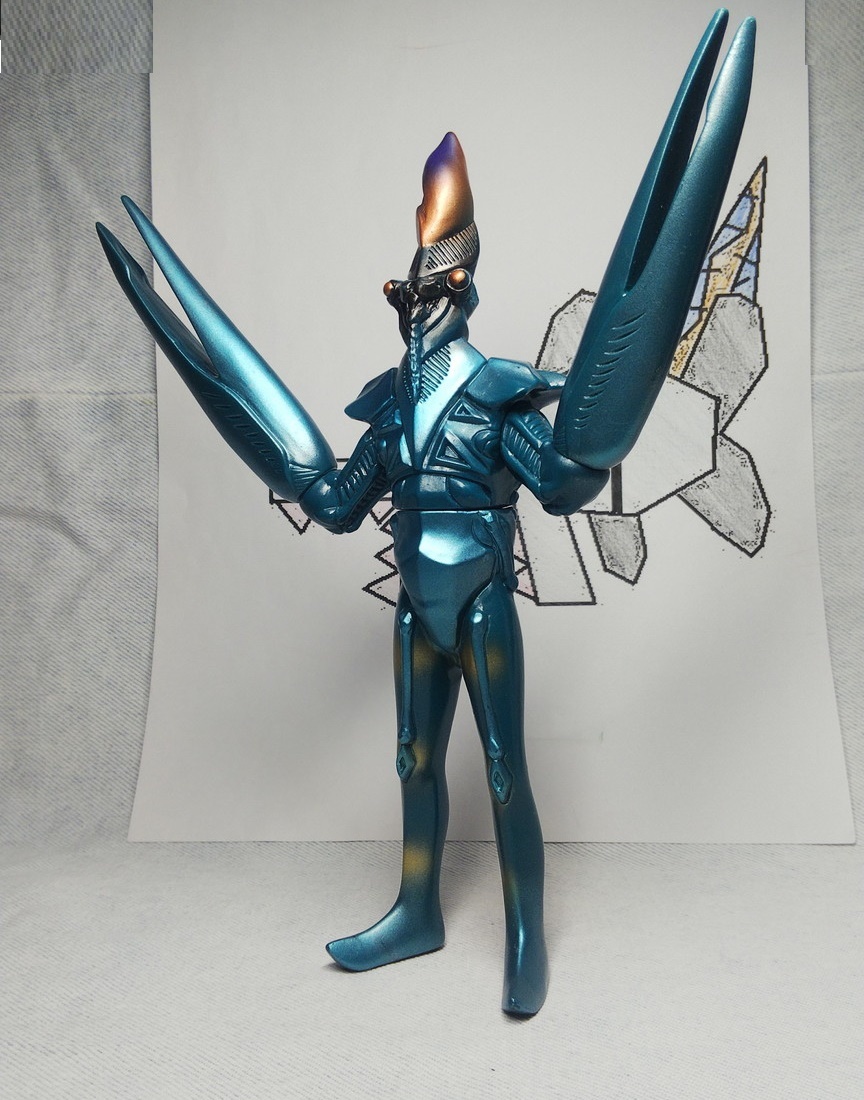 希少品 ウルトラマンパワード サイコバルタン星人 パワードモンスター