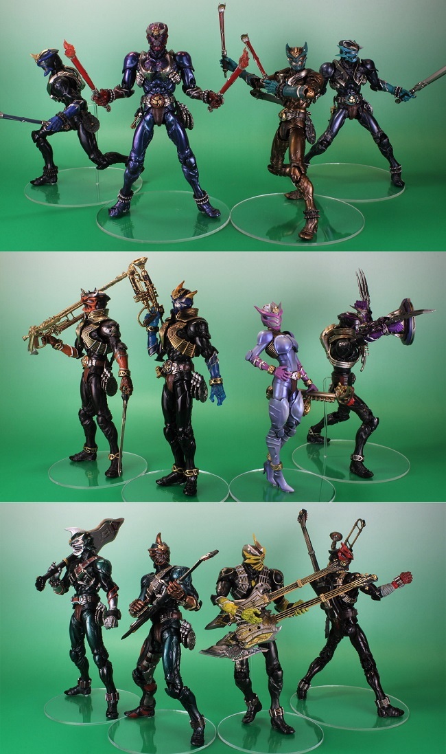 公式 バンダイ S.I.C. 仮面ライダー響鬼 関東十一鬼~揃う精鋭~ S.I.C.