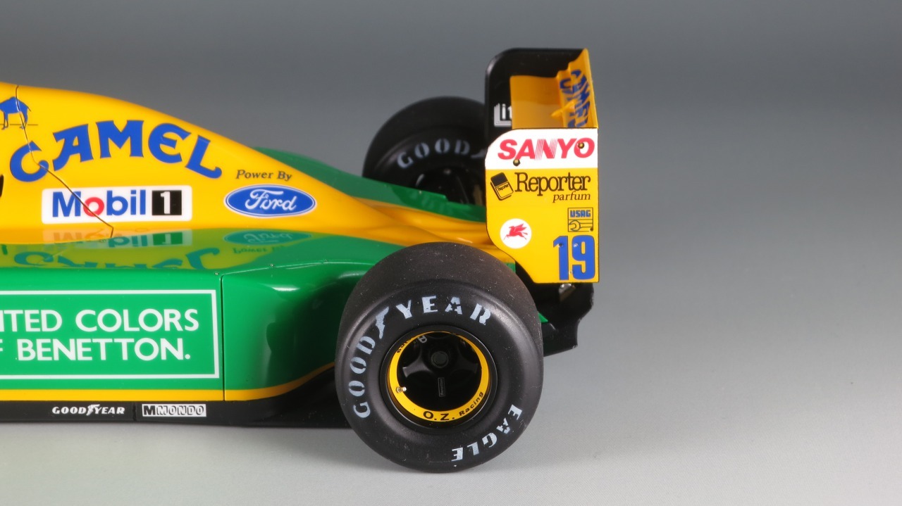 1/20 BENETTON FORD B192 M.SCHUMACHER BELGIAN GP (TAMIYA) #0019