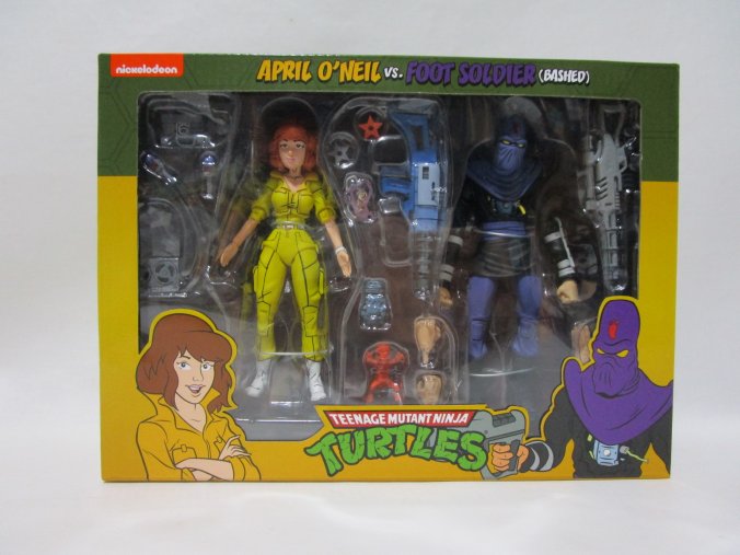 ネカ エイプリル フットソルジャー セット タートルズ TMNT フィギュア