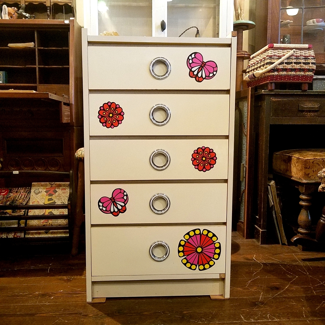 レトロポップ 昭和レトロ タンス 収納家具