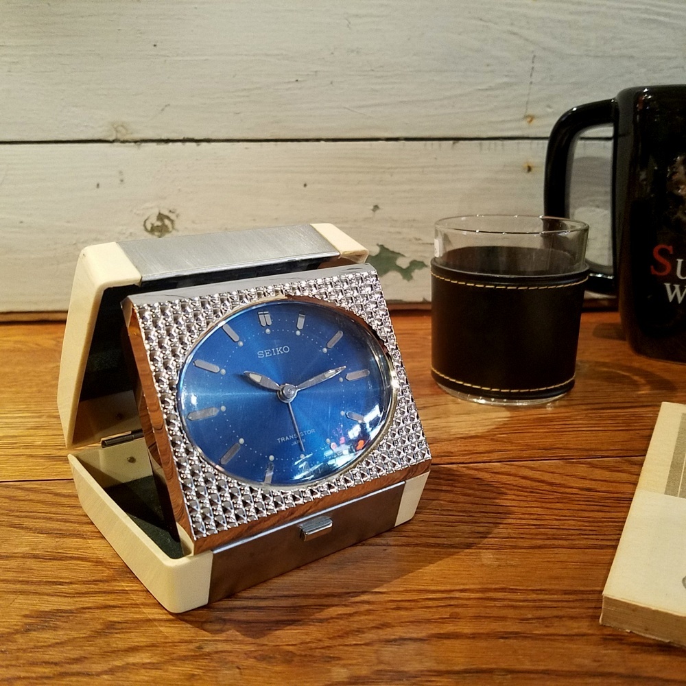 希少 当時物 トランジスタ時計 SEIKO 5石 TTZ- 114 置時計 希少 当時物