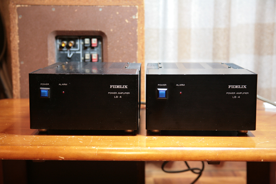 FIDELIX パワーアンプ LB−4 2ペア目 FIDELIX - LB-4 趣味のオーディオ